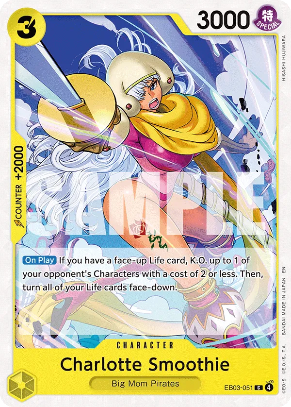 Charlotte Smoothie (EB03-051) (V.1) - Heroines Edition (Common) [EB03-051] English / Near Mint / Normal