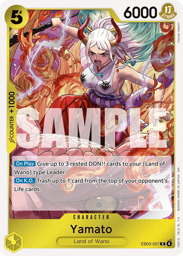 Yamato (EB03-057) (V.1) - Heroines Edition (Rare) [EB03-057] English / Near Mint / Normal