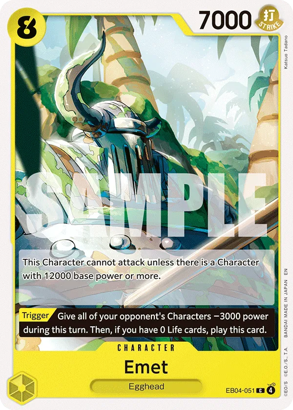 Emet (EB04-051) - Adventure on Kami’s Island (Common) [OP15-EB04-051] English / Near Mint / Normal