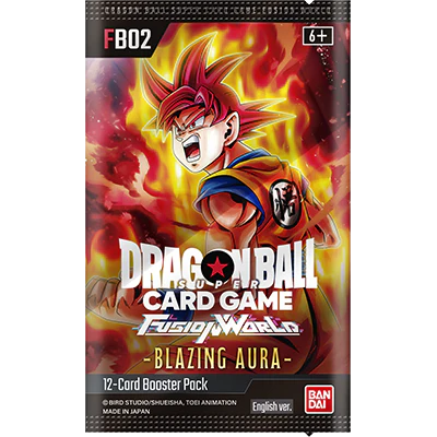 Dragon Ball Super TCG: Fusion World: Booster Pack - Blazing Aura (FB02)