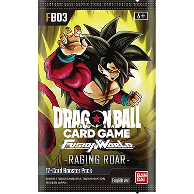 Dragon Ball Super TCG: Fusion World: Booster Pack - Raging Roar (FB03)