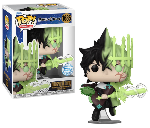 Funko POP! - Black Clover: Yuno (Spirit of Zephyr) #1685