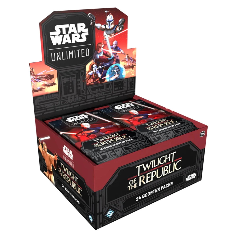 Star Wars: Unlimited TCG: Twilight of the Republic - Booster Display Box (24 Pakker)