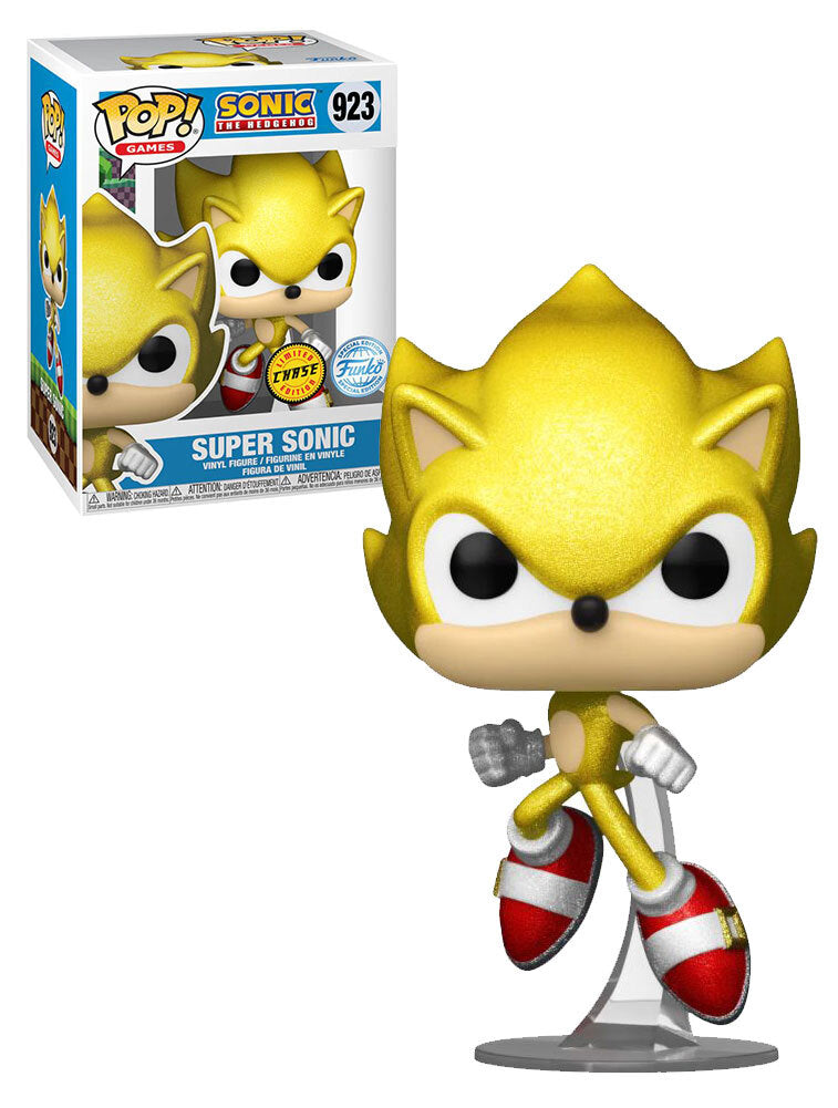 Funko POP! - Sonic the Hedgehog: Super Sonic #923 (Chase!)