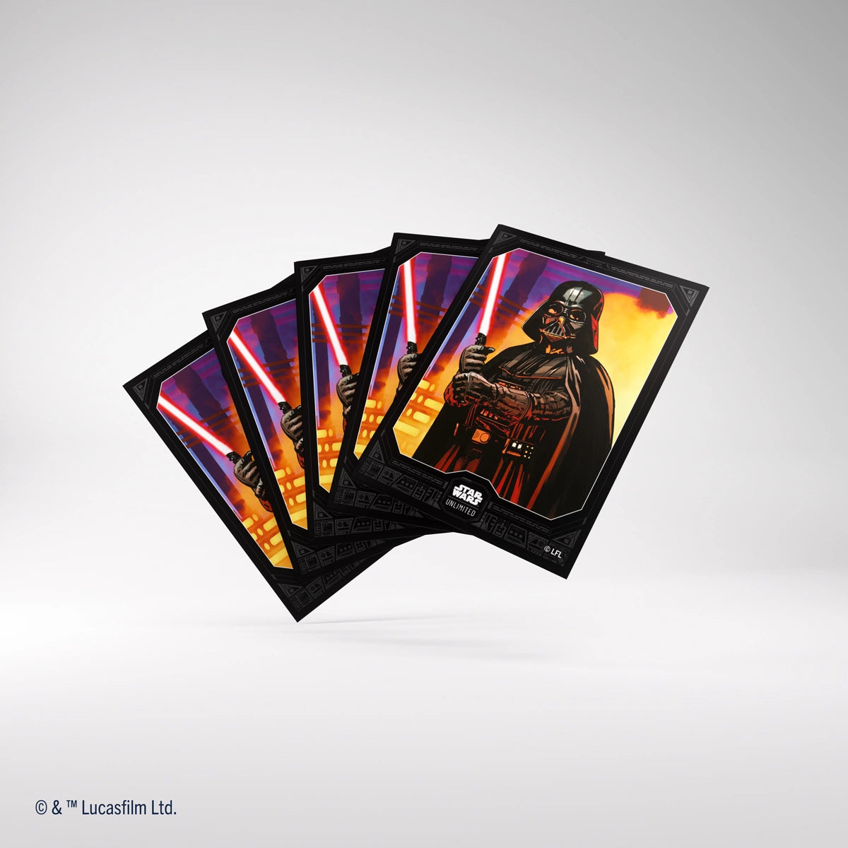 Gamegenic: Star Wars Unlimited Art Sleves - Darth Vader (60 +1 stk.)