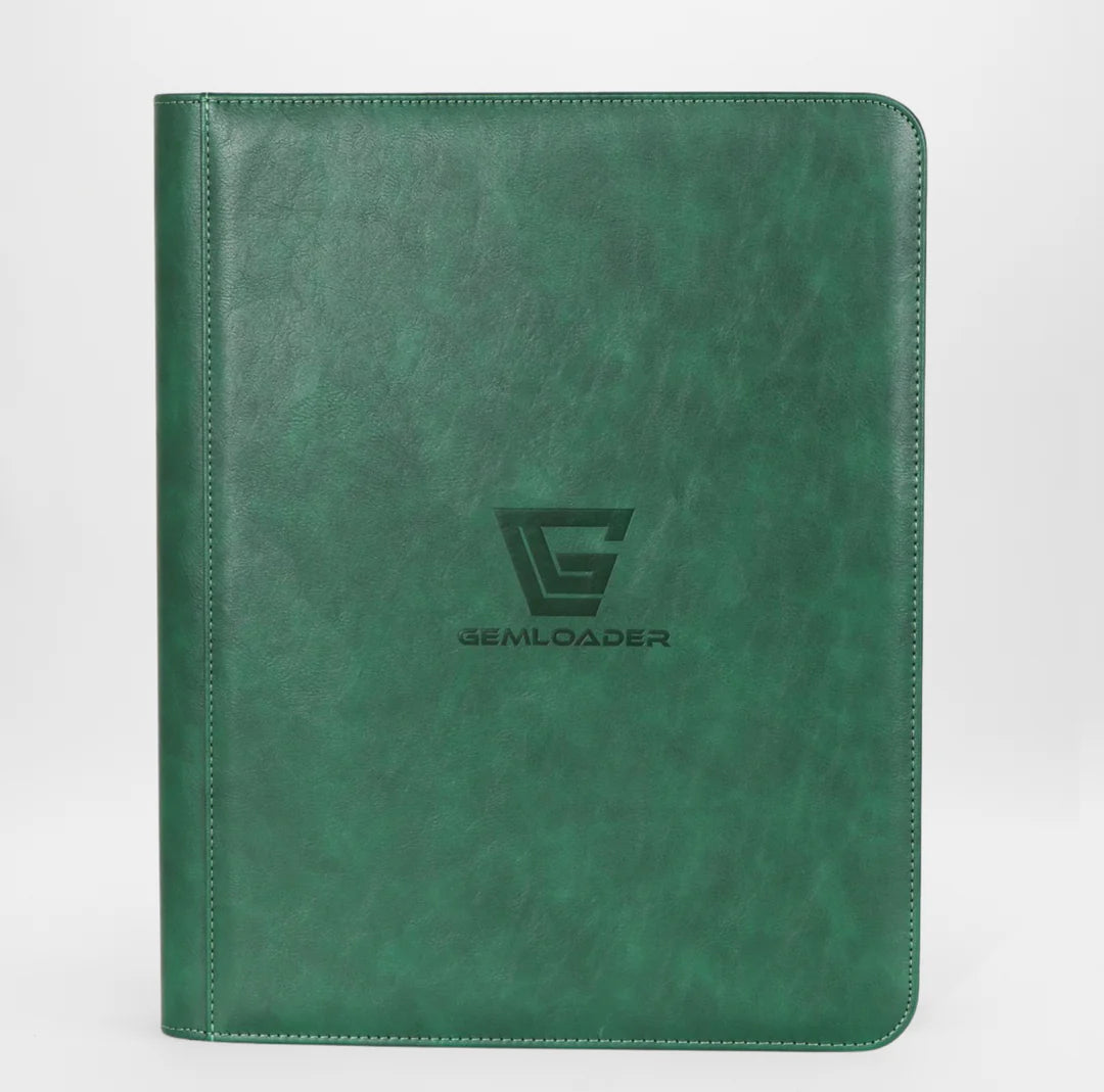 Gemloader: Premium Toploader Binder - 9-Pocket (3x3)