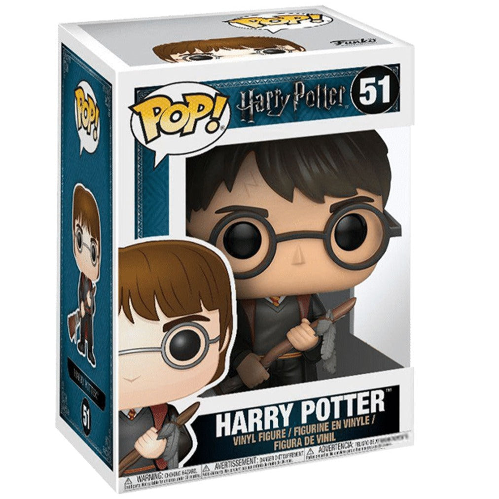 Funko POP! - Harry Potter with Broom (Special Edition) #51