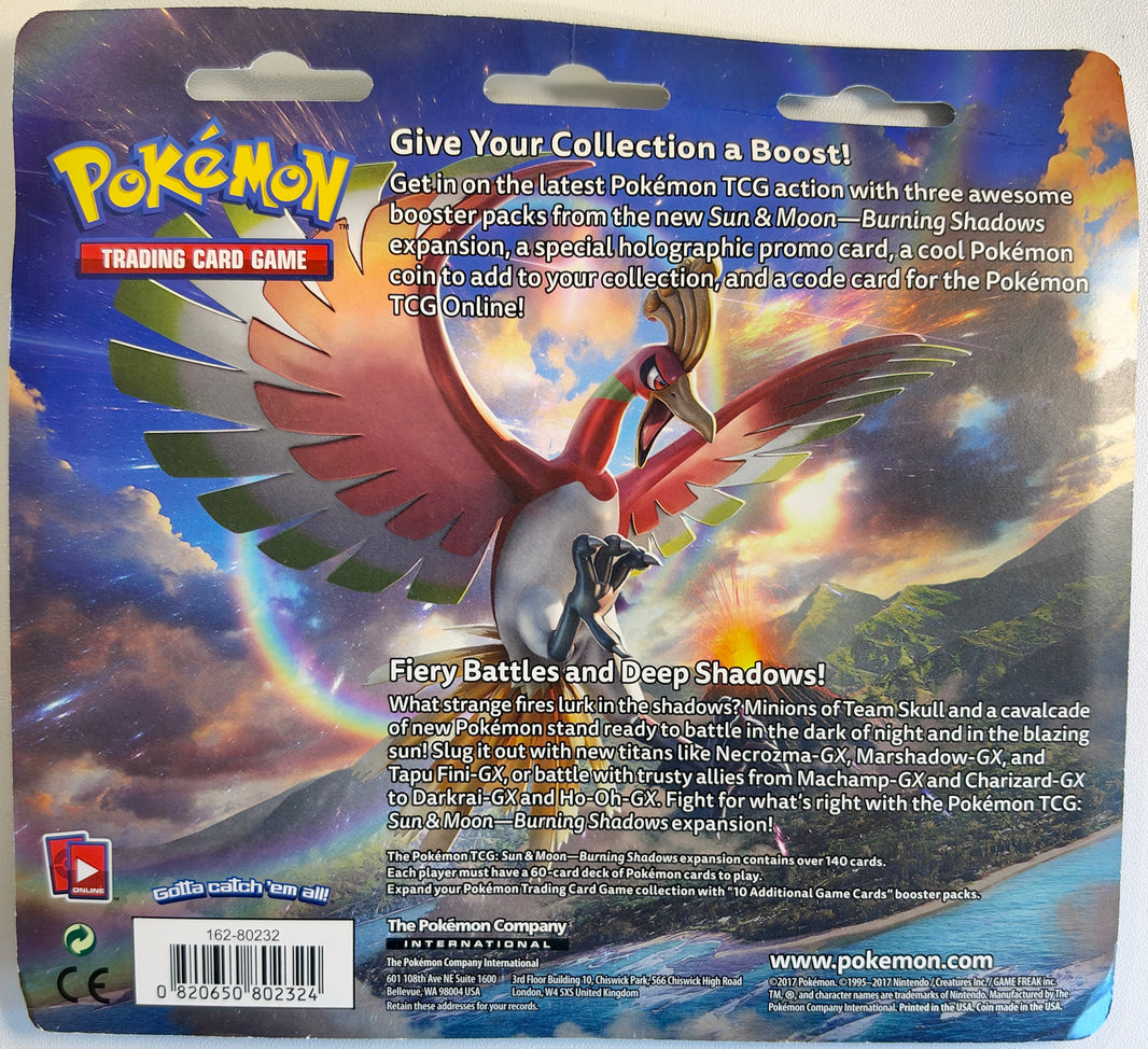 Pokémon TCG: Sun & Moon: Burning Shadows - 3-Pack Blister Pack (Cosmog)