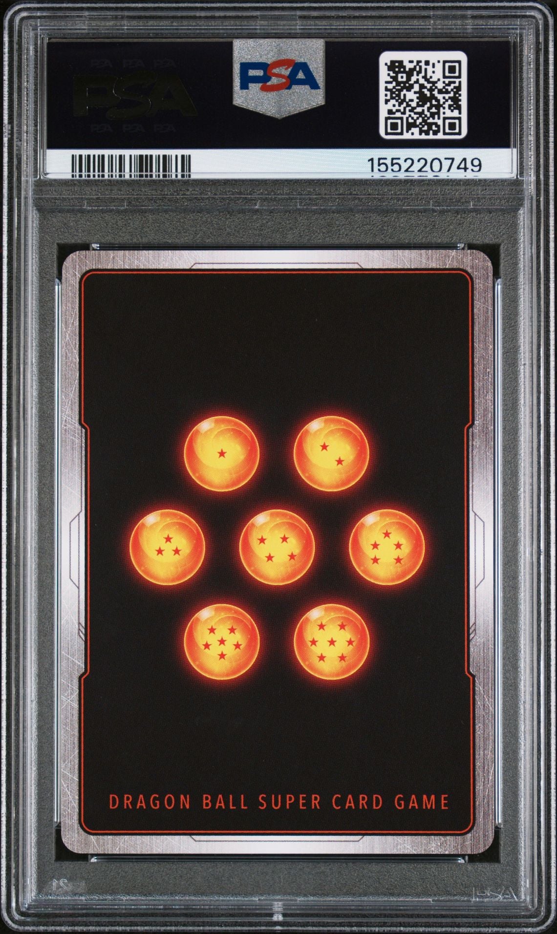 Son Goku GT #FB07-122 Secret Rare Alt Art PSA 10 - bagside