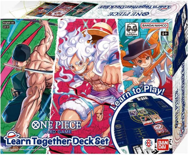 One Piece Card Game Learn Together Deck Set LD01 Kortspil
