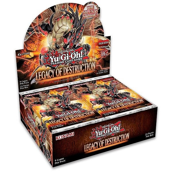 Yu-Gi-Oh! TCG: Legacy of Destruction - Booster Display Box (24 Pakker)