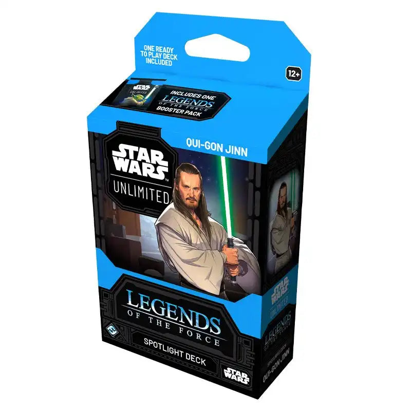 Star Wars: Unlimited - Legends of the Force - Spotlight Deck (Qui-Gon Jin) Kortspil