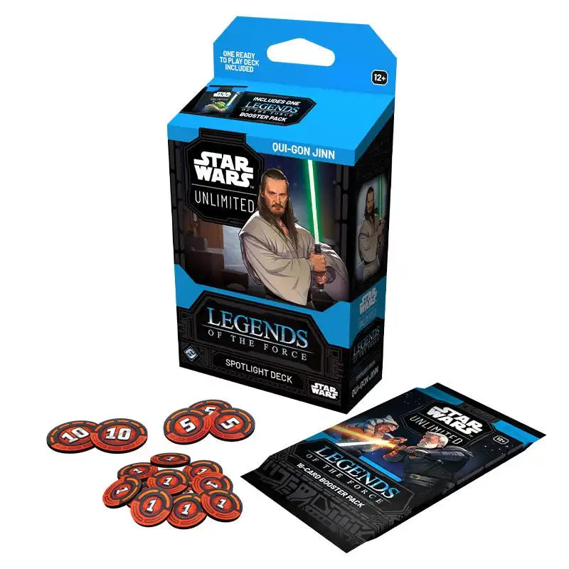 Star Wars: Unlimited - Legends of the Force - Spotlight Deck (Qui-Gon Jin) Kortspil