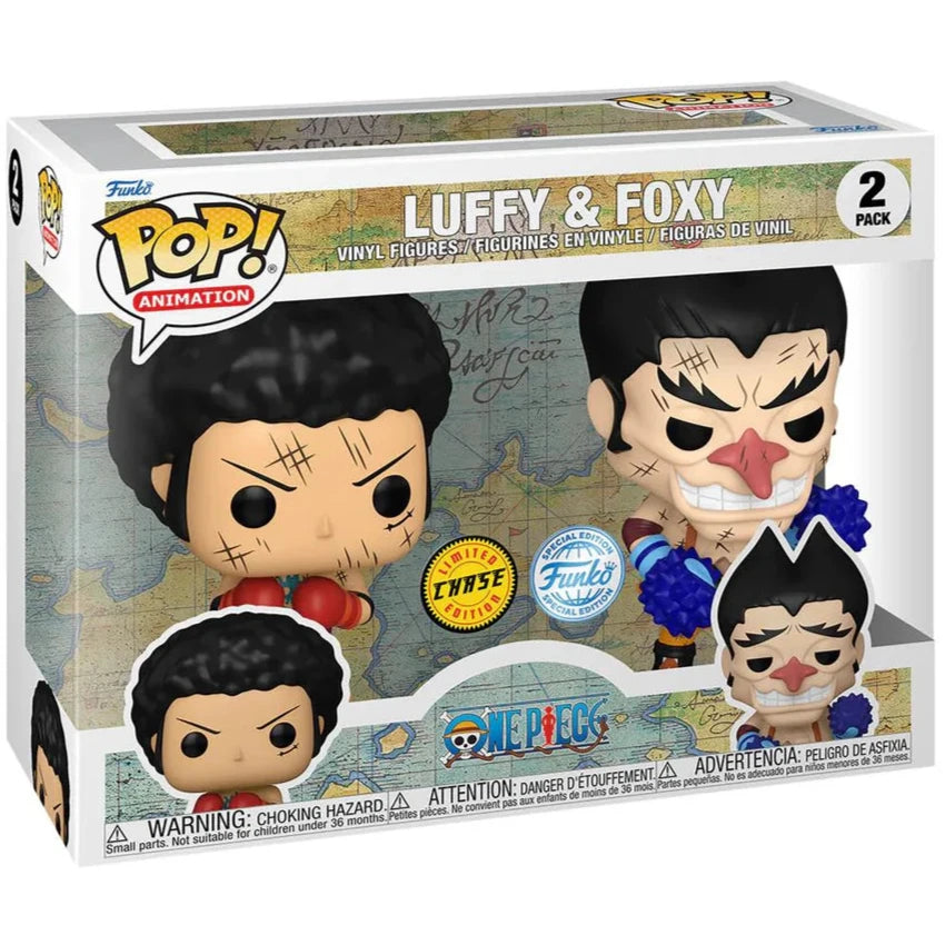 Funko POP! - One Piece: Luffy & Foxy (Chase!)