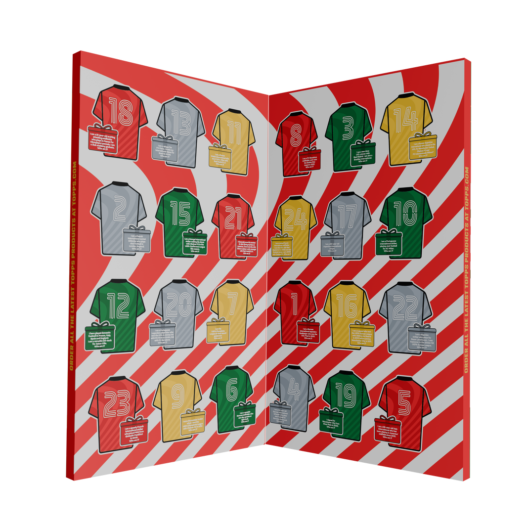 Topps Julekalender Match Attax 24/25 Advent Calendar Kortspil