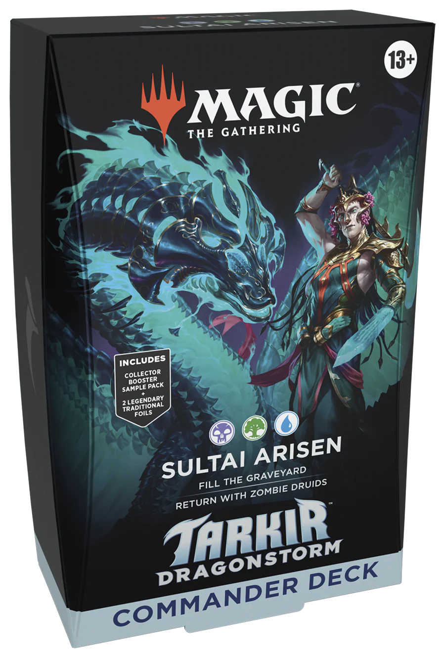 Magic Tarkir Dragonstorm Commander Deck Sultai Arisen Kortspil