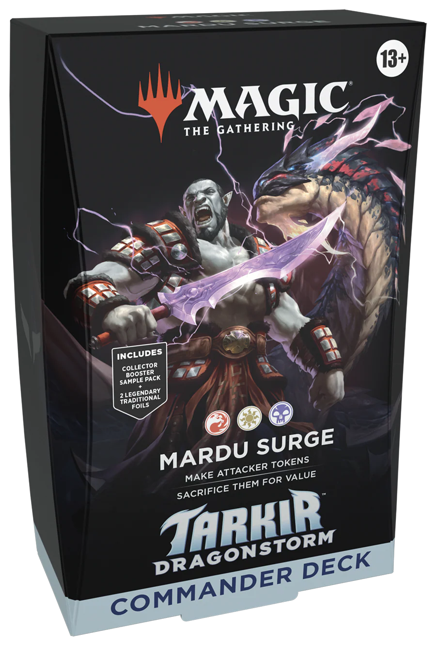 Magic Tarkir Dragonstorm Commander Deck Mardu Surge Kortspil