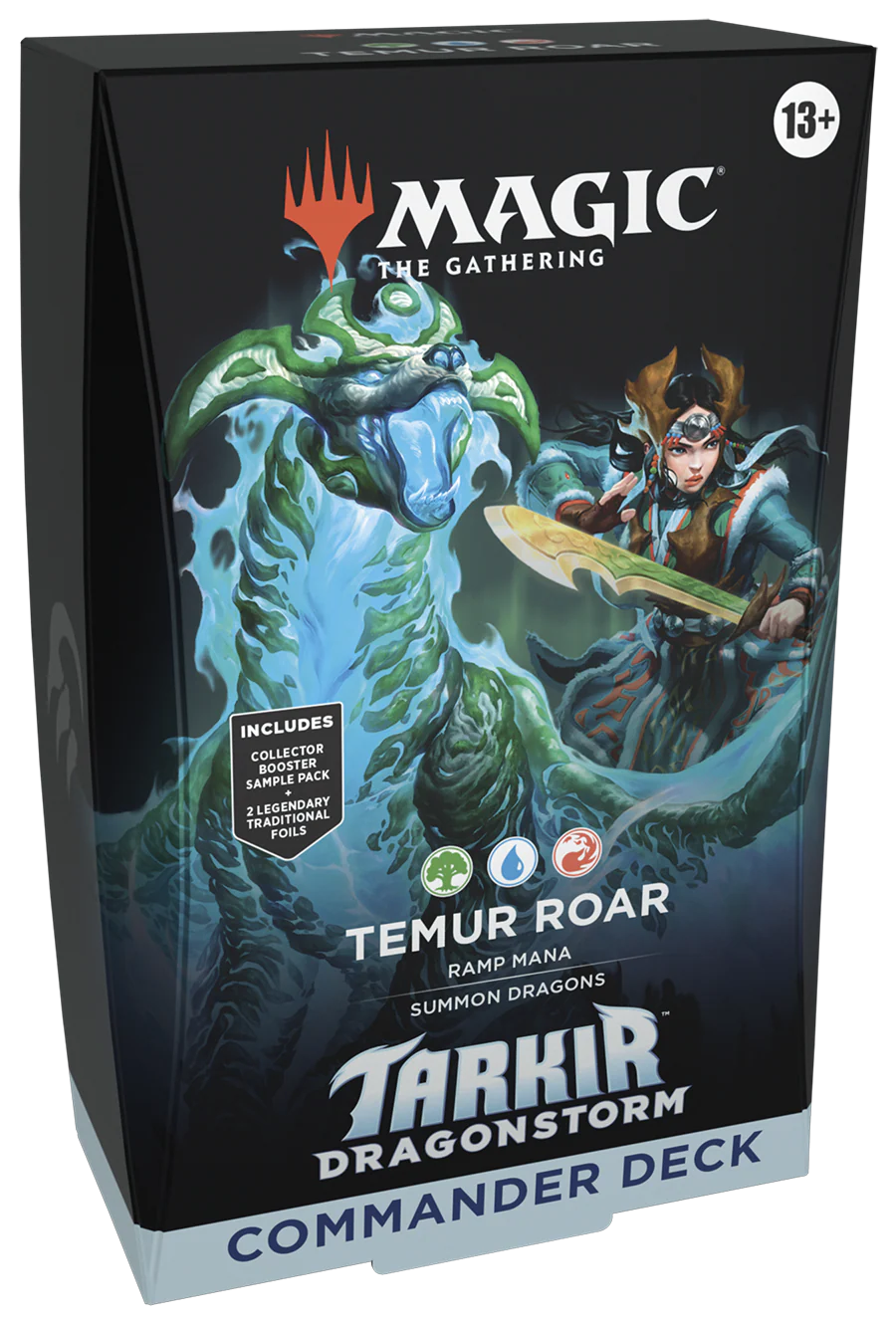 Magic Tarkir Dragonstorm Commander Deck Temur Roar Kortspil