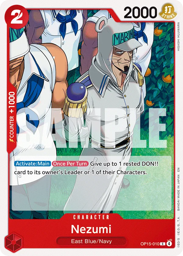 Nezumi (OP15-010) - Adventure on Kami’s Island (Common) [OP15-010] English / Near Mint / Normal