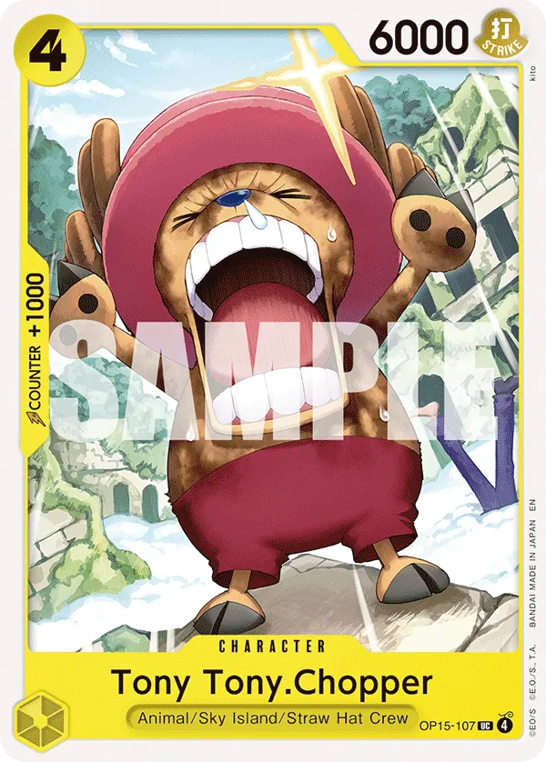 Tony Tony.Chopper (OP15-107) - Adventure on Kami’s Island (Uncommon) [OP15-107] English / Near Mint / Normal