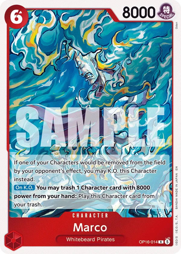 Marco (OP16-014) (V.1) - The Time of Battle (Rare) [OP16-014] English / Near Mint / Normal