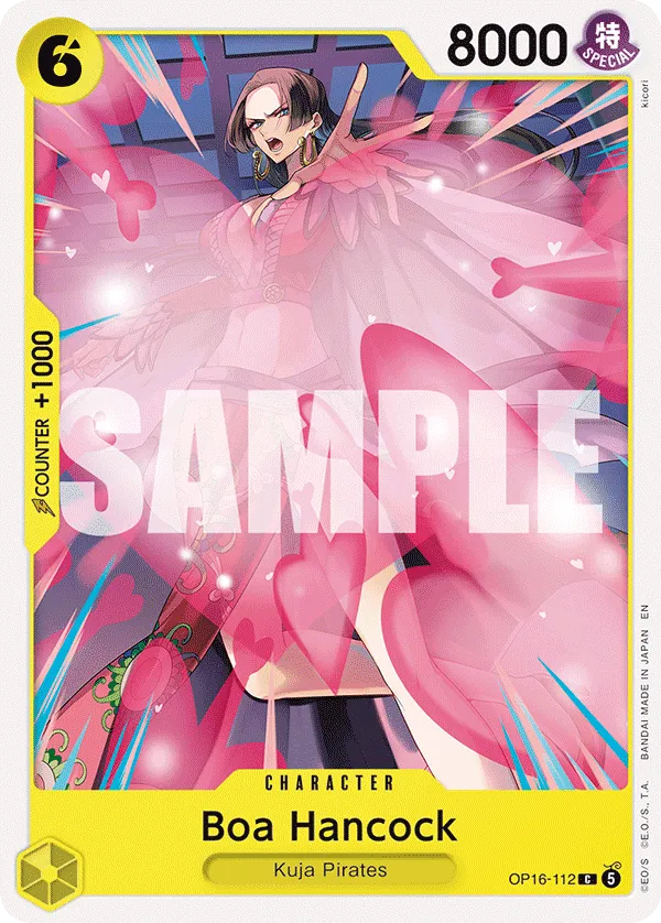 Boa Hancock (OP16-112) - The Time of Battle (Common) [OP16-112] English / Near Mint / Normal