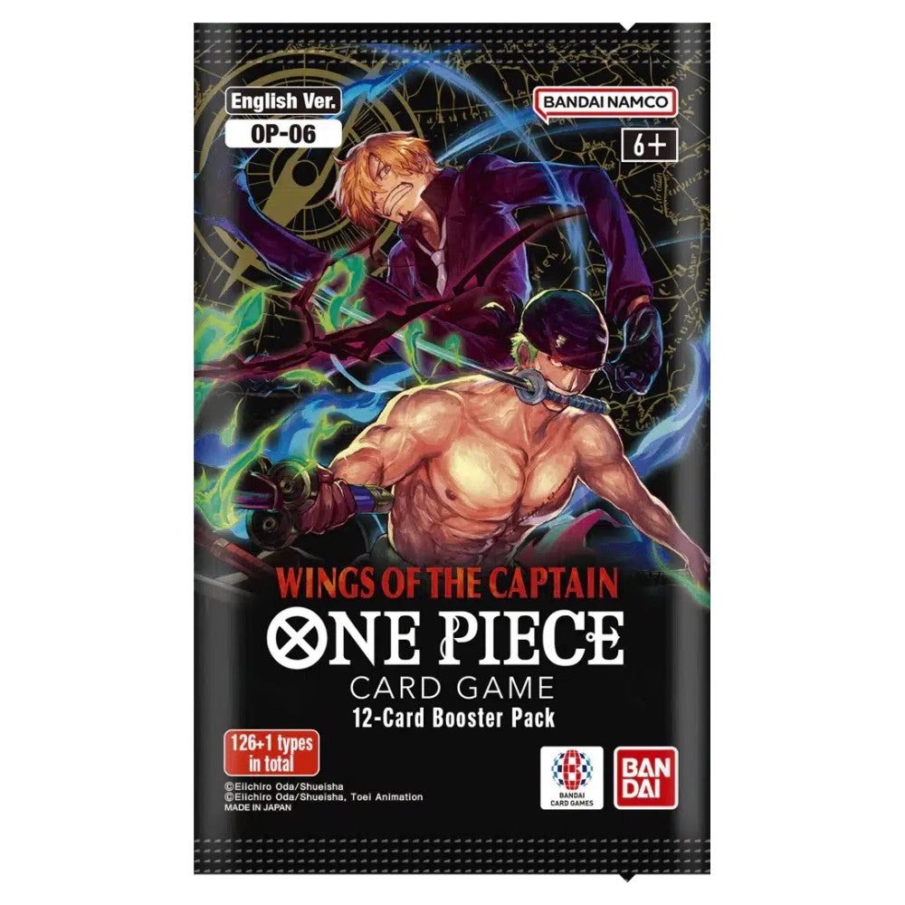 One Piece Card Game: Wings of the Captains (OP06) Booster Pack