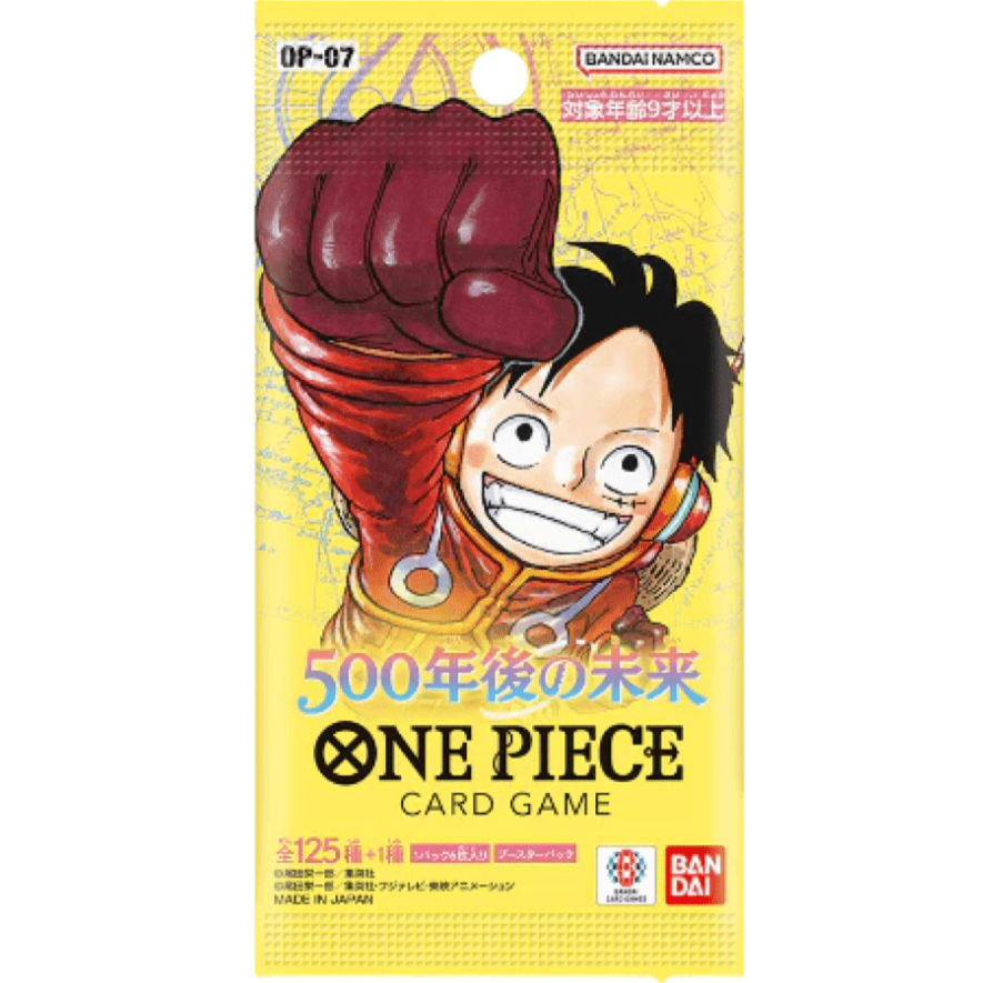 One Piece Card Game Japansk 500 Years In The Future OP07 Booster Pack