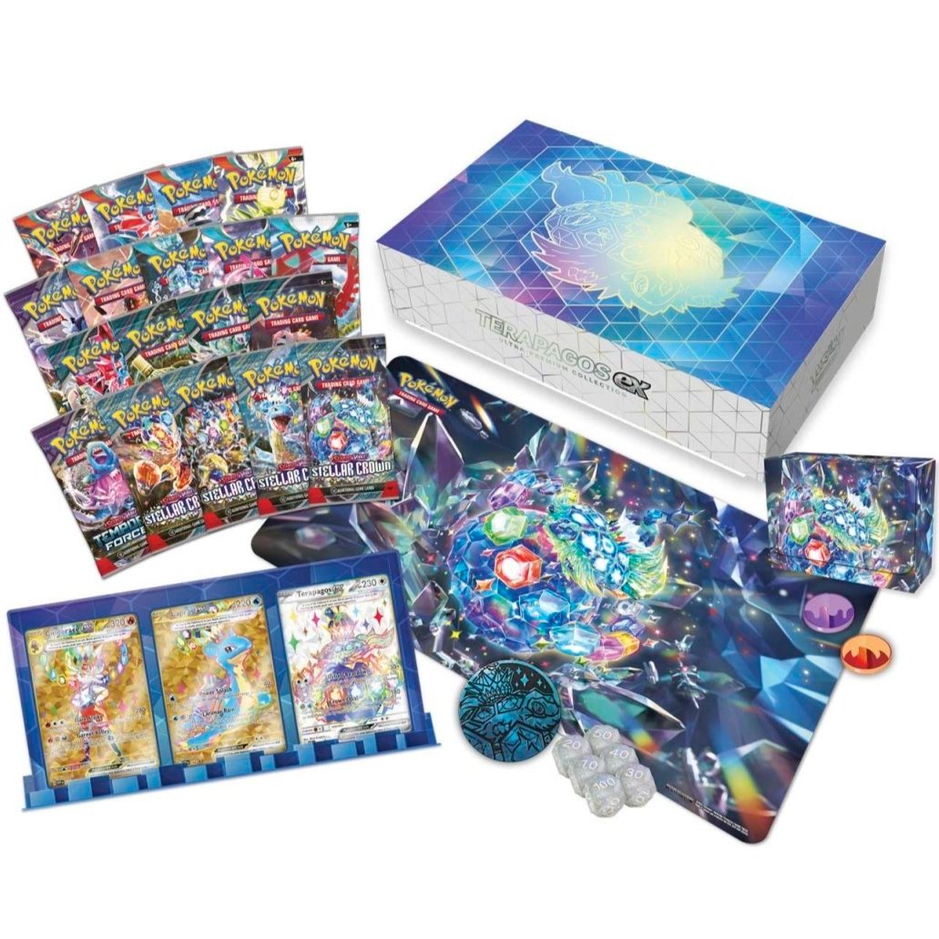 Pokémon TCG: Terapagos ex Ultra Premium Collection