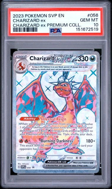 Charizard ex #056 - Premium Collection - Promo - PSA 10