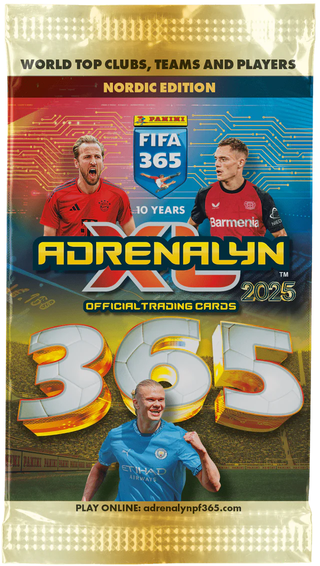 Panini Adrenalyn XL FIFA 365 2025 Nordic Edition Booster Pack Kortspil
