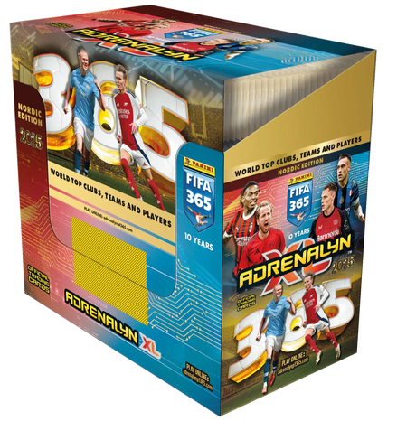 Panini: Adrenalyn XL - FIFA 365 2025 Nordic Edition - Booster Display Box (50 Pakker)