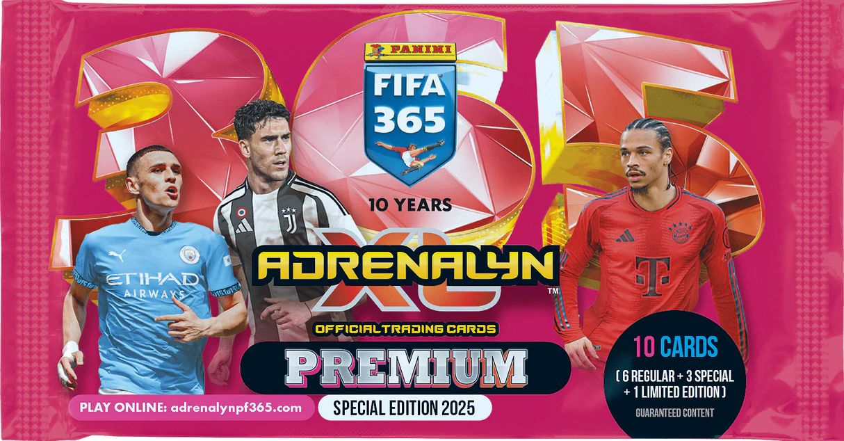 Panini: Adrenalyn XL - FIFA 365 2025 - Premium Booster Pack Kortspil