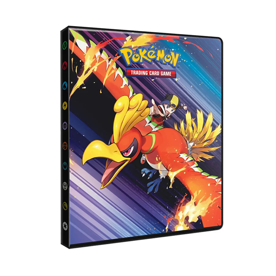 Ultra Pro: Pokémon - SV10 Destined Rivals - Ethan's Ho-Oh - 4-Pocket Portfolio (Samlemappe) Tilbehør