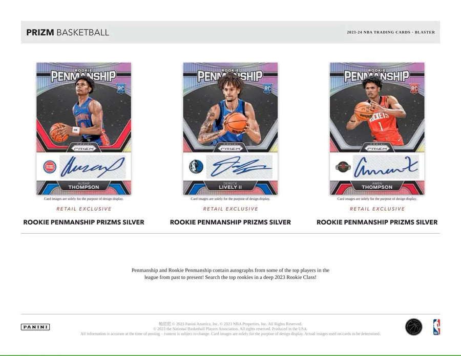 Panini Prizm: NBA 2023/24 Basketball kort - Retail Pack