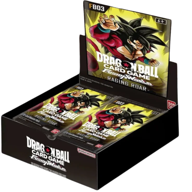 Dragon Ball Super TCG: Fusion World: Booster Box Display - Raging Roar (FB03)