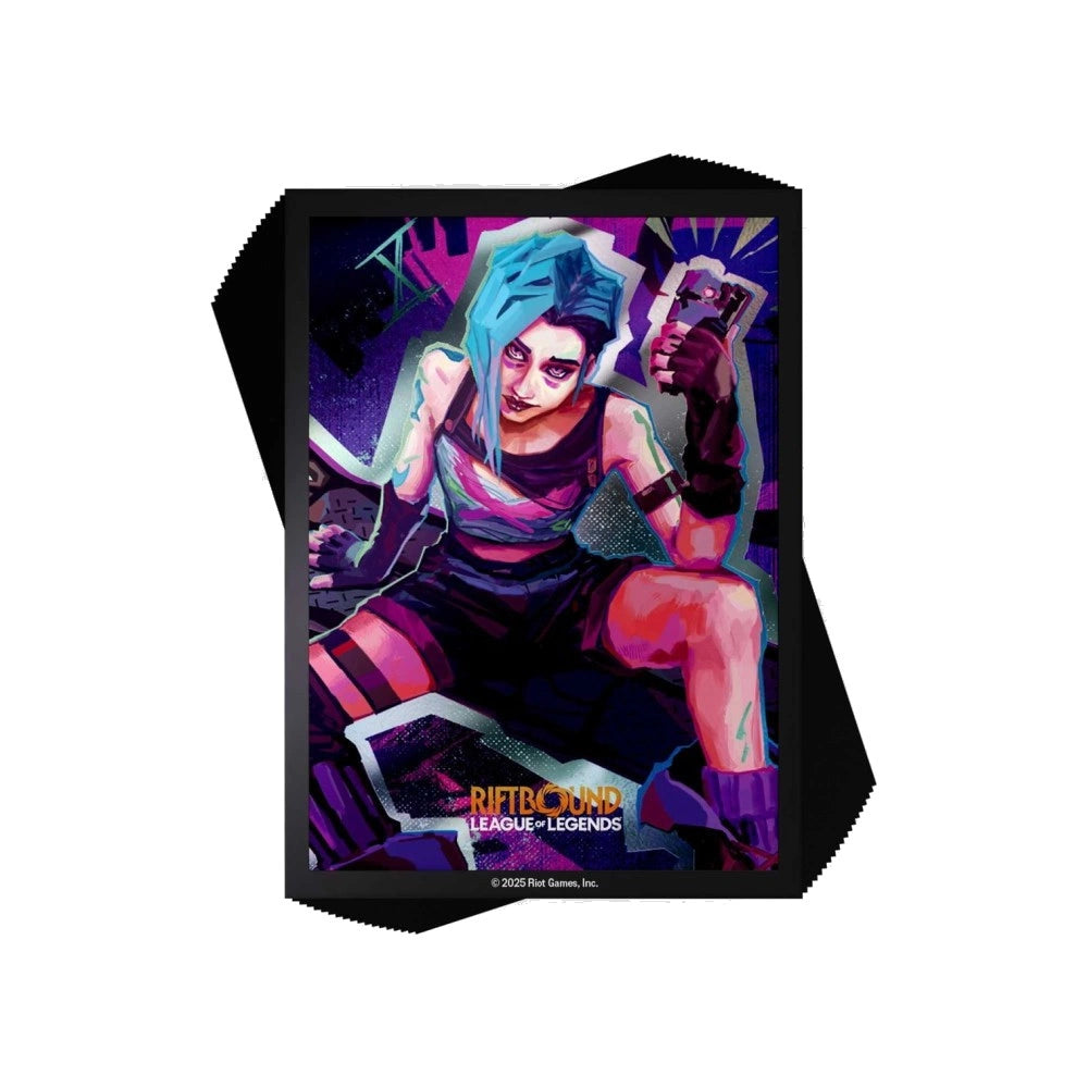 Riftbound Art Sleeves Jinx 100 stk Tilbehor
