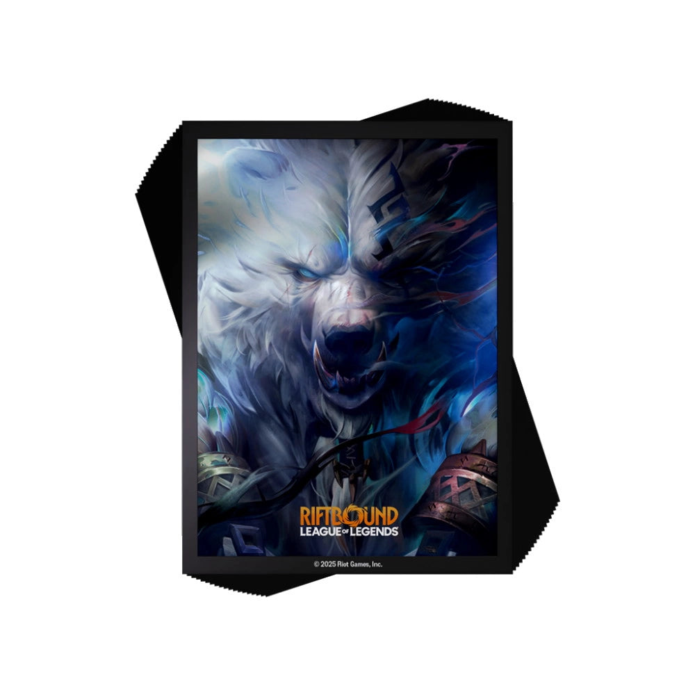 Riftbound Art Sleeves Volibear 100 stk Tilbehor