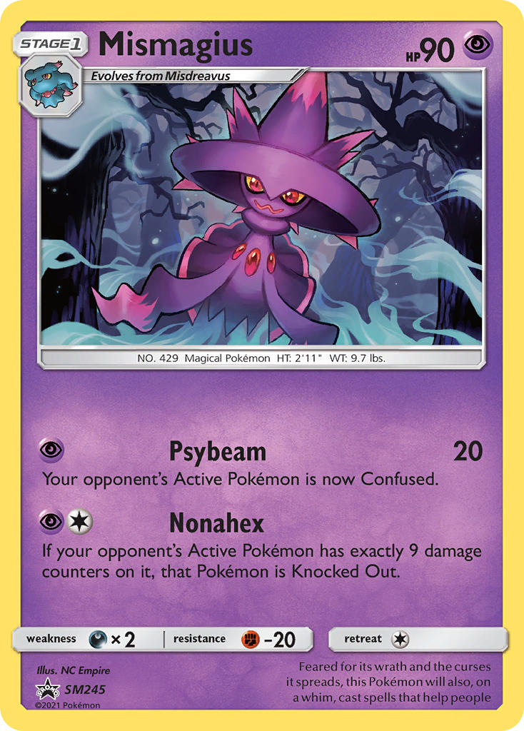 Mismagius - SM Black Star Promos (Promo) [SM-245] English / Near Mint / Normal
