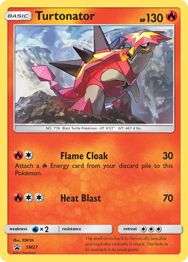 Turtonator - SM Black Star Promos (Promo) [SM-27] English / Near Mint / Normal