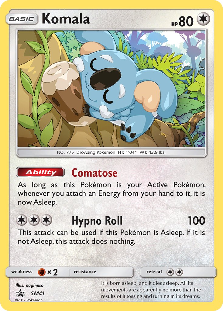 Komala - SM Black Star Promos (Promo) [SM-41] English / Near Mint / Normal