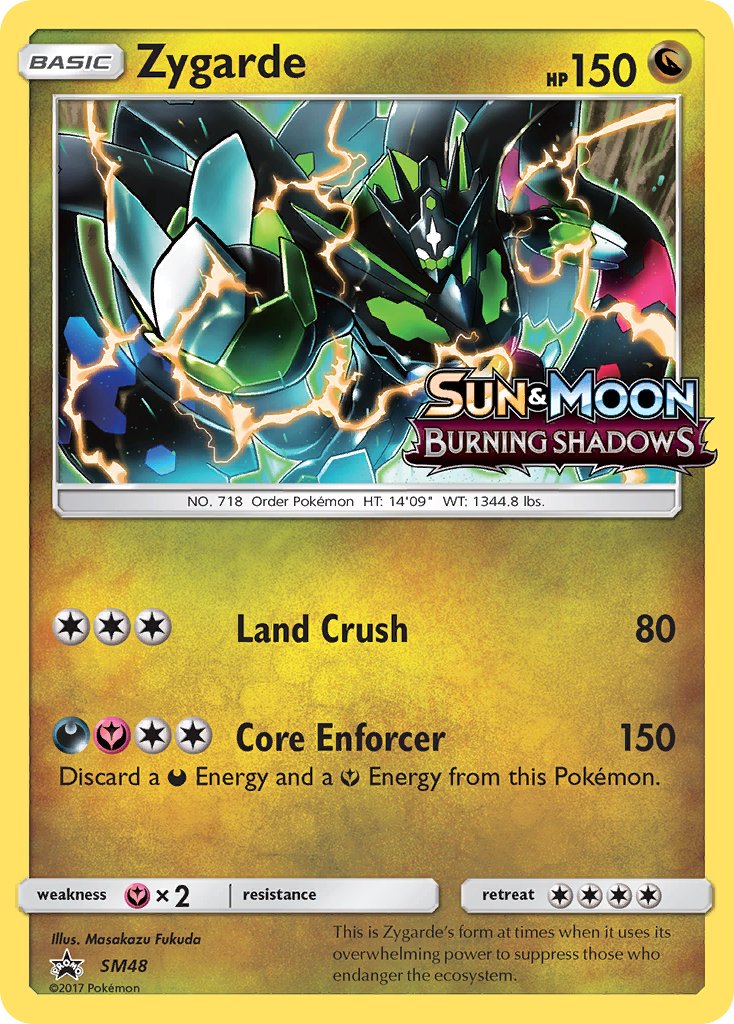 Zygarde - SM Black Star Promos (Promo) [SM-48] English / Near Mint / Normal