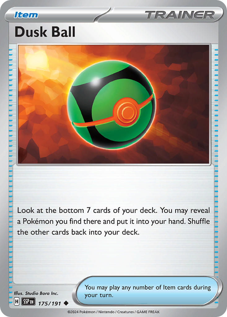 Dusk Ball⁣ - Surging Sparks⁣ (Uncommon)⁣ [175] English / Near Mint / Normal