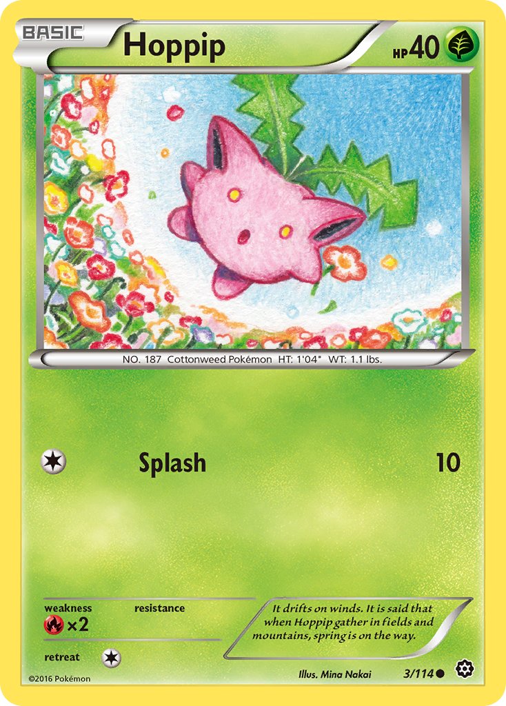 Hoppip - Steam Siege (Common) [STS-3] English / Good / Normal