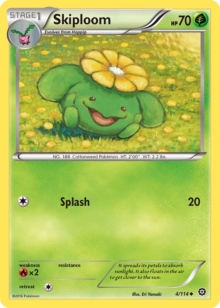 Skiploom - Steam Siege (Uncommon) [STS-4] English / Near Mint / Normal
