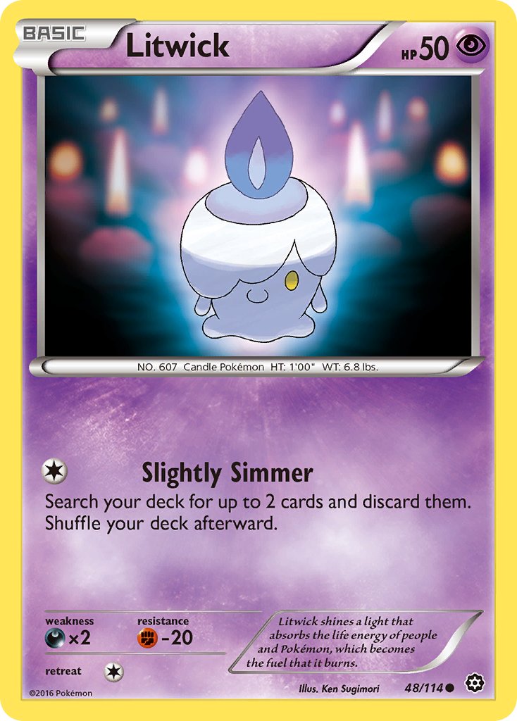 Litwick - Steam Siege (Common) [STS-48] English / Near Mint / Normal
