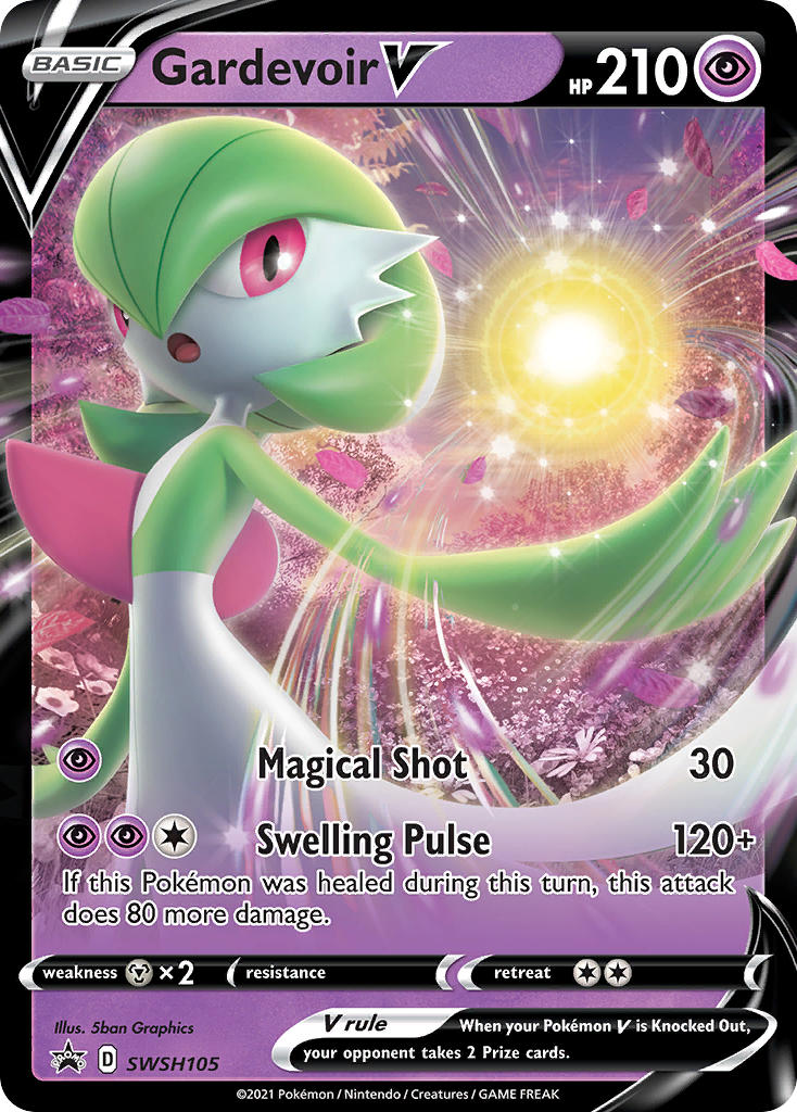 Gardevoir V - SWSH Black Star Promos (Promo) [SWSH-105] English / Near Mint / Normal