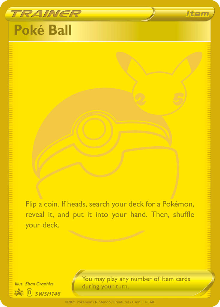 Poké Ball⁣ - SWSH Black Star Promos⁣ (Promo)⁣ [146] English / Near Mint / Normal