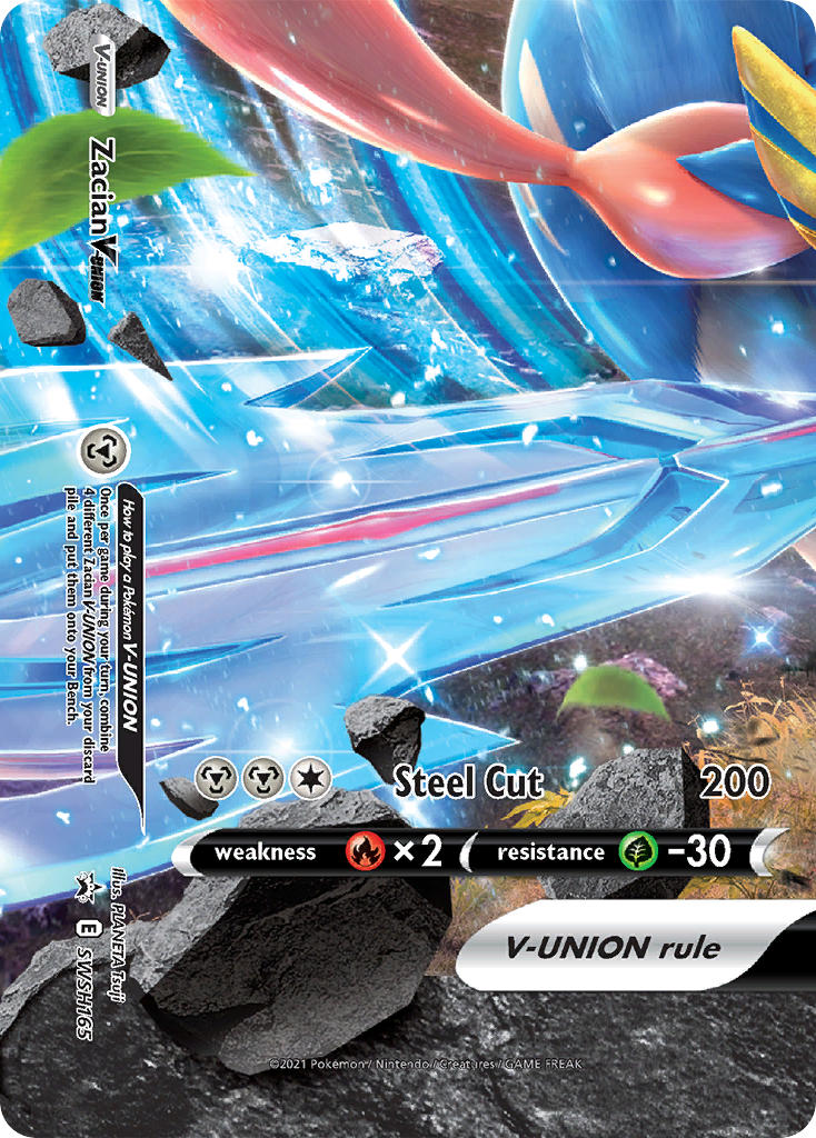 Zacian V-UNION - SWSH Black Star Promos (Promo) [SWSH-165] English / Near Mint / Normal