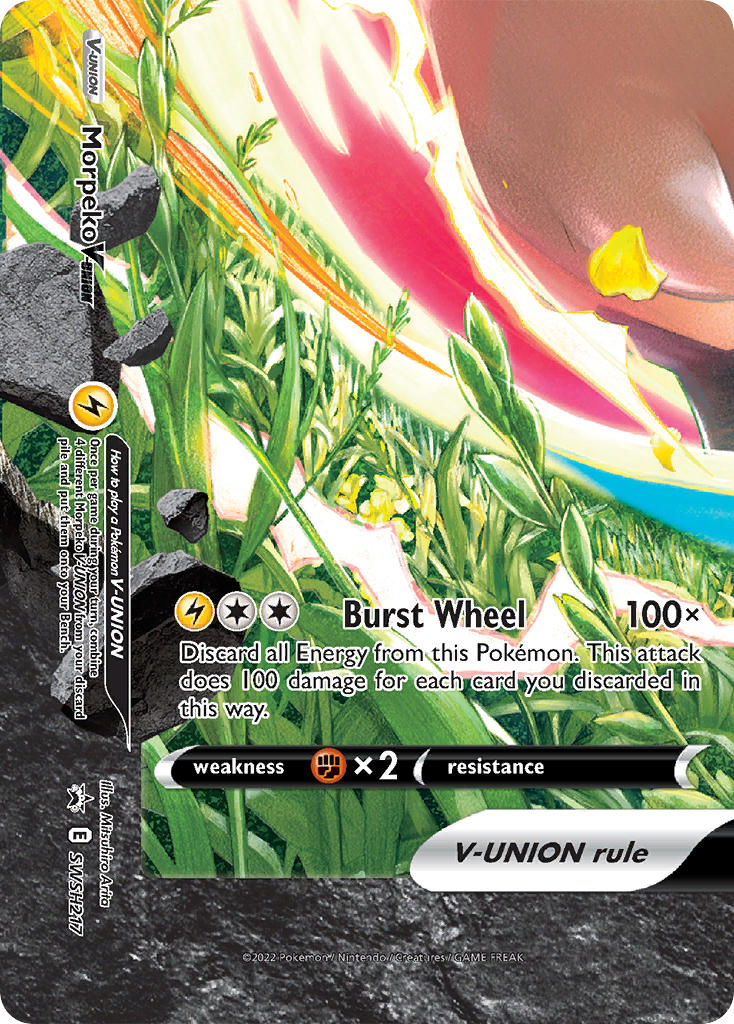 Morpeko V-UNION⁣ - SWSH Black Star Promos⁣ (Promo)⁣ [217] English / Near Mint / Normal